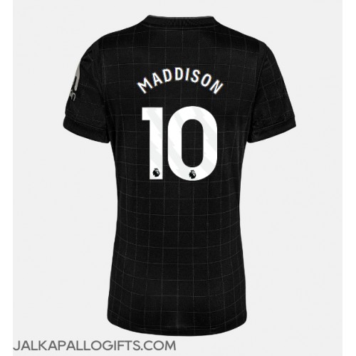 Tottenham Hotspur James Maddison #10 Vieraspaita Naiset 2025-26 Lyhythihainen Tottenham Hotspur James Maddison #10 Vieraspaita Naiset 2025-26 Lyhythihainen